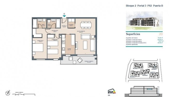 New Build - Apartment / Flat - Godella - Urb. Campolivar