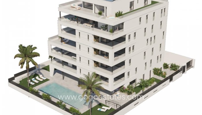 New Build - Apartment / Flat - Aguilas - Las Lomas