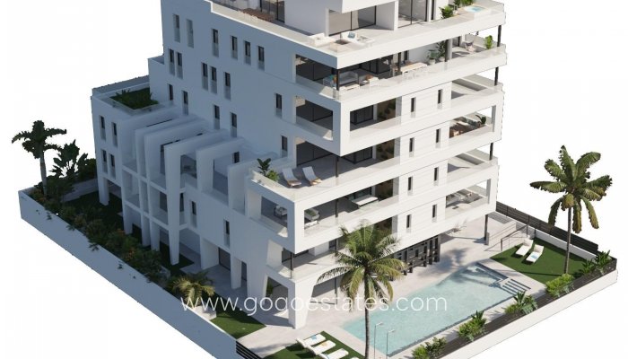 Nieuwbouw - Appartement - Aguilas - Las Lomas