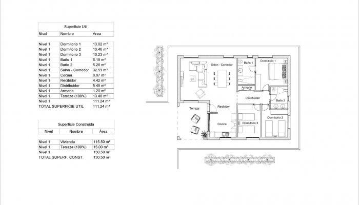 New Build - Villa - Hondón de las Nieves - Aspe