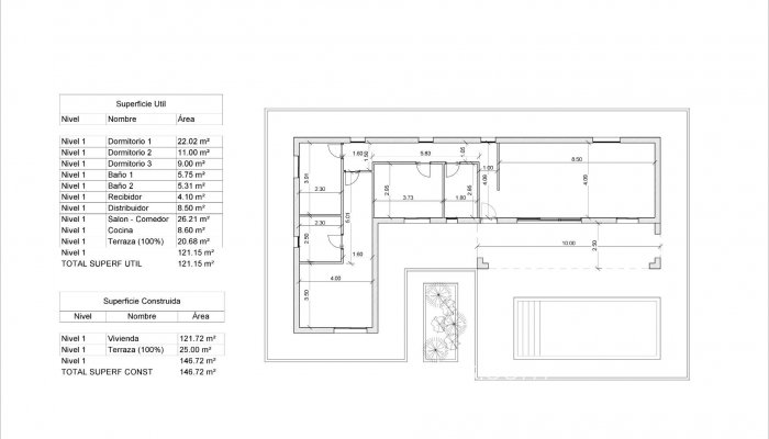 Neubouw - Villa - Pinoso - Aspe