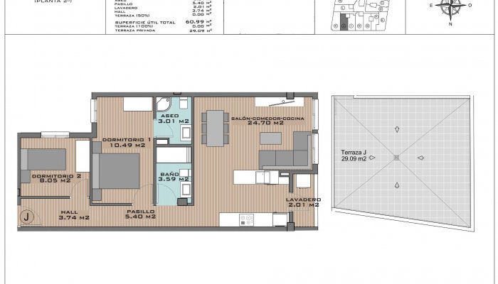 New Build - Penthouse - Ciudad Quesada - Pueblo