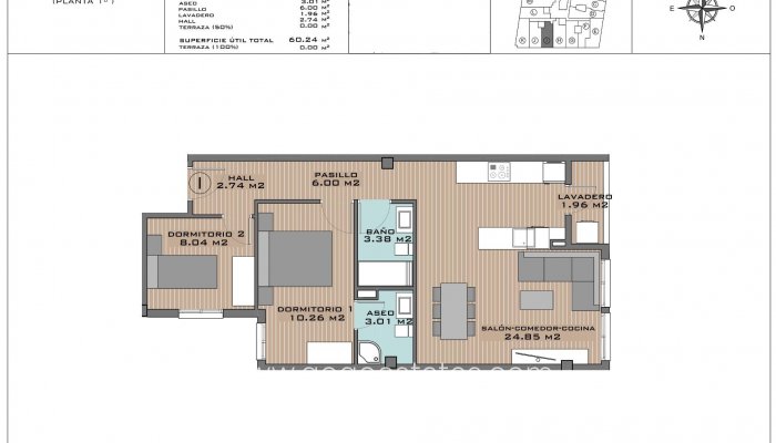 New Build - Apartment / Flat - Ciudad Quesada - Pueblo