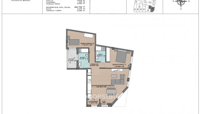 New Build - Apartment / Flat - Ciudad Quesada - Pueblo