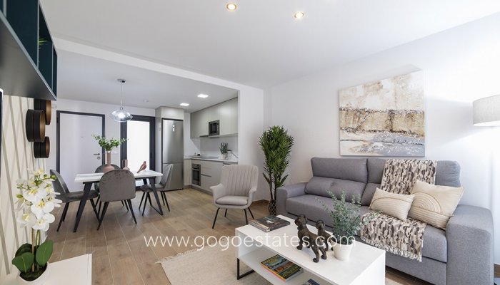 Nieuwbouw - Halfvrijstaande duplexwoning - Busot - Hoya los patos