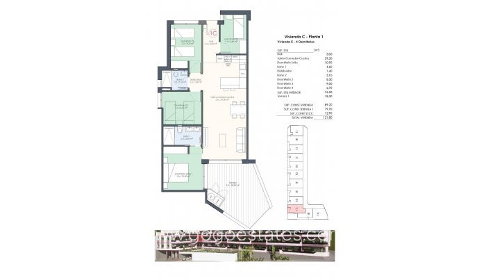 Nieuwbouw - Apartment - Benijofar