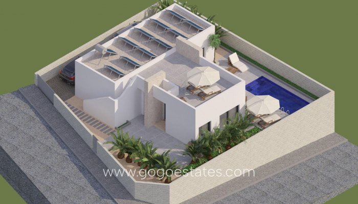 Neubouw - Villa - Benijofar - Pueblo