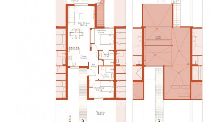 New Build - Townhouse - Baños y Mendigo - Altaona golf and country village