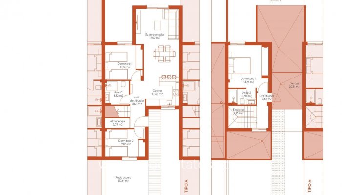 New Build - Townhouse - Baños y Mendigo - Altaona golf and country village