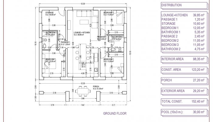 New Build - Villa - Pinoso - Campo