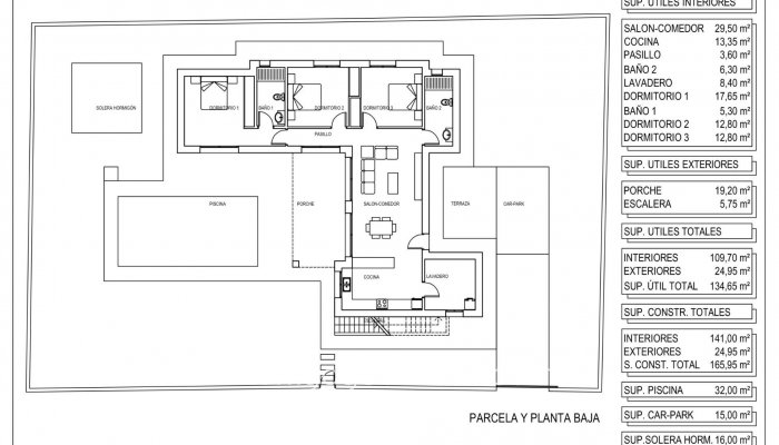 Obra Nueva - Villa / Chalet - Pinoso - Campo