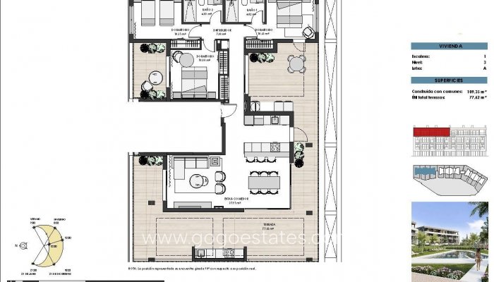 Nouvelle construction - Attique - Torre Pacheco - Santa Rosalia Lake And Life Resort