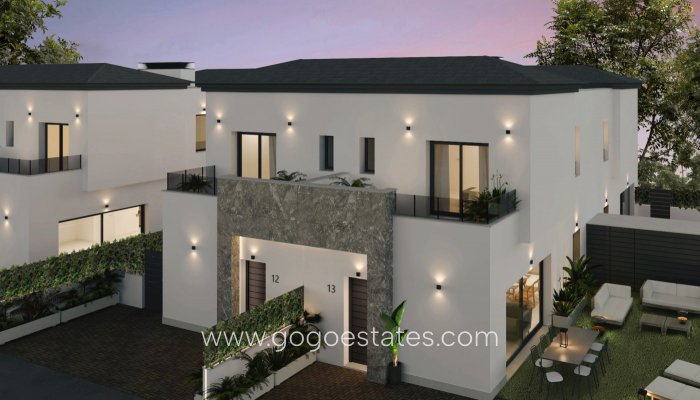 New Build - Townhouse - Gran Alacant - Centro comercial ga