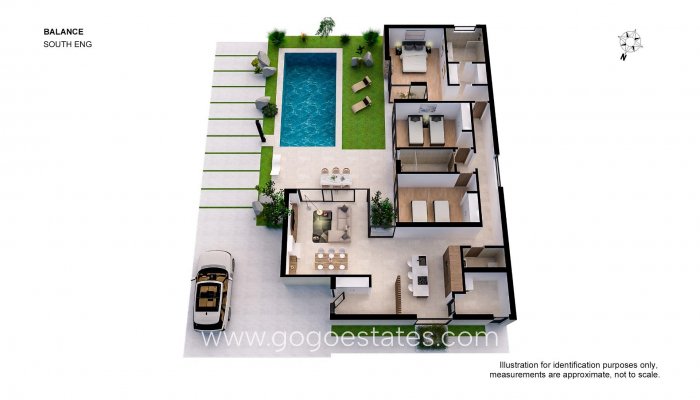 Obra Nueva - Villa / Chalet - Baños y Mendigo - Altaona golf and country village