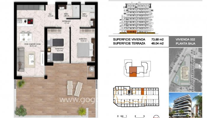 Nieuwbouw - Appartement - Guardamar del Segura - PUERTO