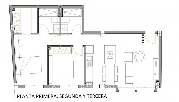 Neubouw - Wohnung - San Pedro Del Pinatar - San Pedro de Pinatar