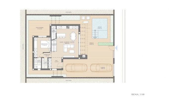 Nouvelle construction - Villa - San Juan de los Terreros - 1ª Linea De Playa