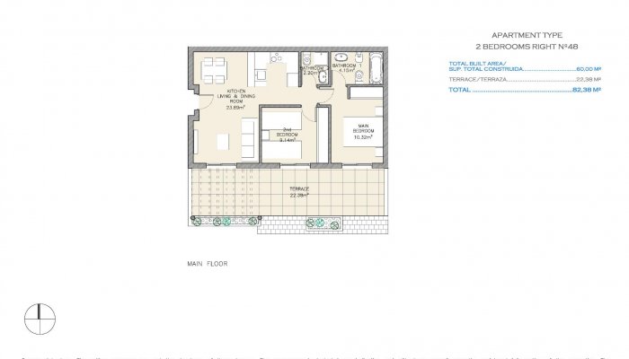 Neubouw - Wohnung - Aguilas - Collados