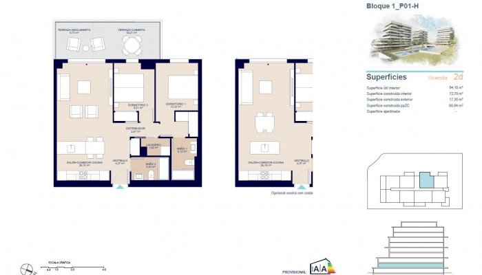 New Build - Apartment / Flat - Villajoyosa - Villajoyosa/Vila Joiosa. La