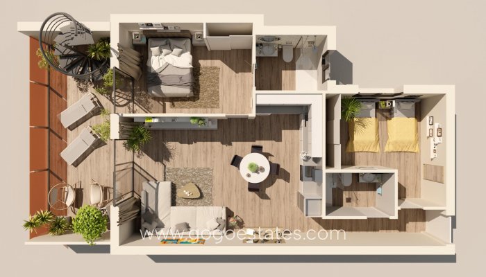 Nieuwbouw - Penthouse - Torrevieja - Centro