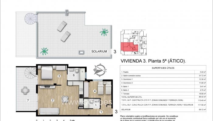 Nieuwbouw - Penthouse - Torrevieja - Centro