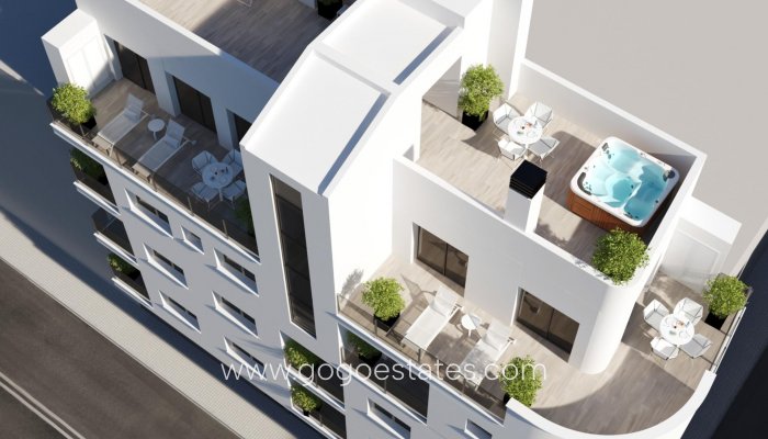 Neubouw - Wohnung - Torrevieja - Centro