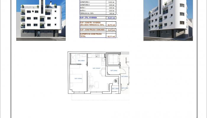 Neubouw - Wohnung - Torrevieja - Centro