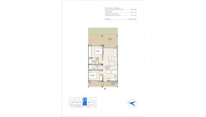 Obra Nueva - Apartamento / Piso - Los Alcazares - Serena Golf