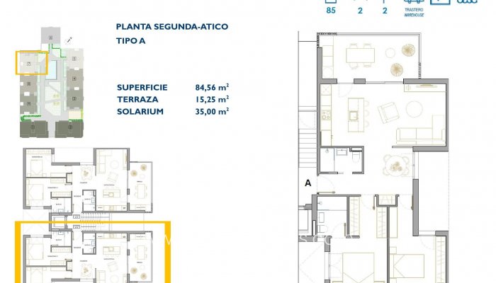 Neubouw - Penthouse - San Pedro Del Pinatar - Pueblo