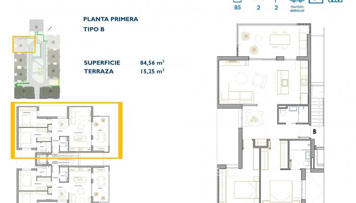 Nouvelle construction - Appartement - San Pedro Del Pinatar - Pueblo