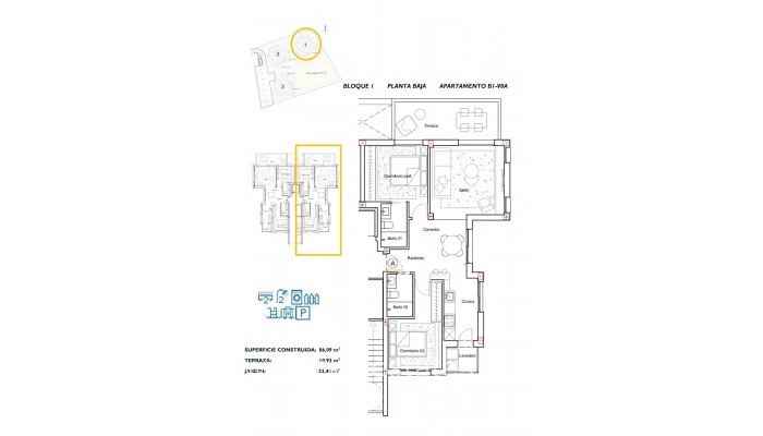 New Build - Apartment / Flat - Los Alcazares - Serena Golf