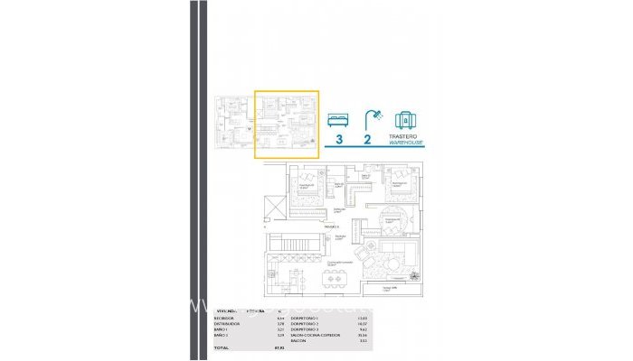 Neubouw - Wohnung - San Javier - Santiago de la Ribera