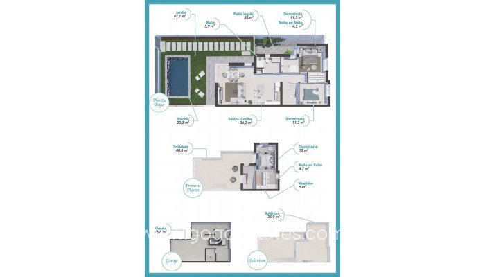 Neubouw - Villa - Los Alcazares - Serena Golf