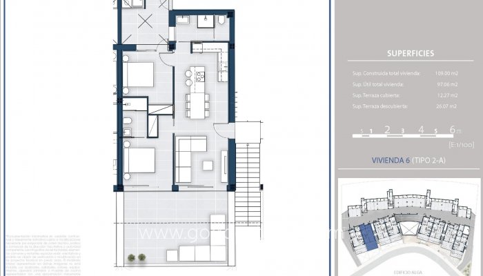 Obra Nueva - Apartamento / Piso - Arenal d´en Castell - pueblo