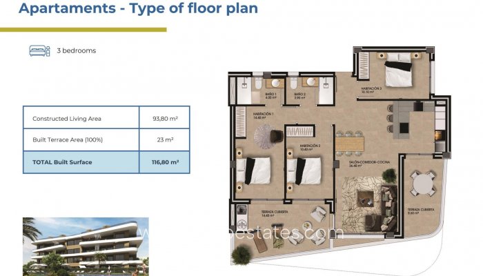 New Build - Apartment / Flat - Orihuela Costa - Nueva Torrevieja