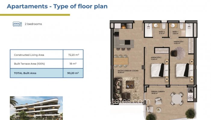 New Build - Apartment / Flat - Orihuela Costa - Nueva Torrevieja