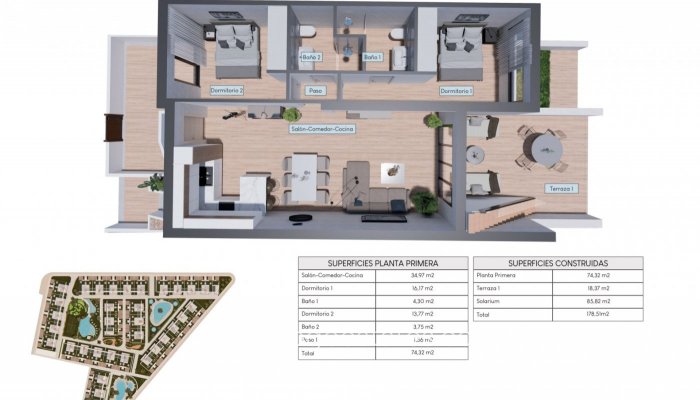 Nieuwbouw - Bungalow - Torrevieja - Los Balcones