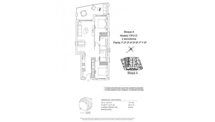 Nieuwbouw - Appartement - La Manga del Mar Menor - 1ª Linea Del Mar Mediterraneo