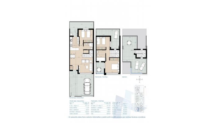 New Build - Townhouse - Pilar De La Horadada - La Torre de la Horadada