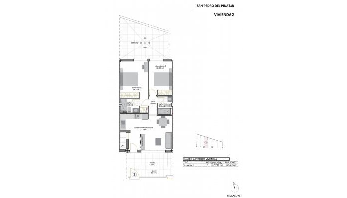 Nieuwbouw - Bungalow - San Pedro Del Pinatar - Los Cuarteros