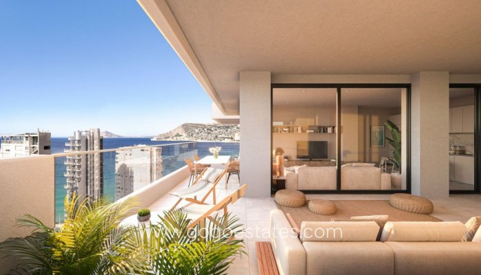 Nieuwbouw - Penthouse - Calpe - Playa del Bol