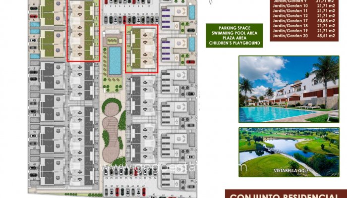 Nieuwbouw - Town House - Orihuela - Vistabella Golf