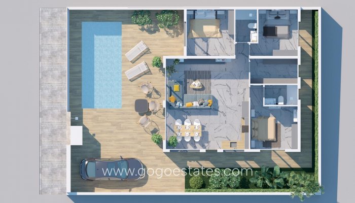 New Build - Villa - Rojales - JUNTO CAMPO DE GOLF LA MARQUESA