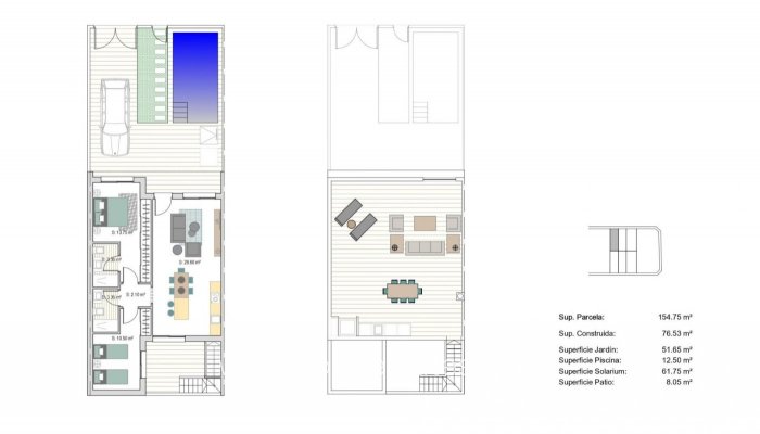 Nieuwbouw - Town House - San Javier - Parque del doce