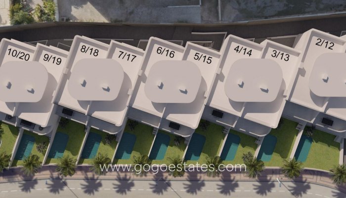 Nieuwbouw - Bungalow - Torrevieja - La Mata-La Manguilla