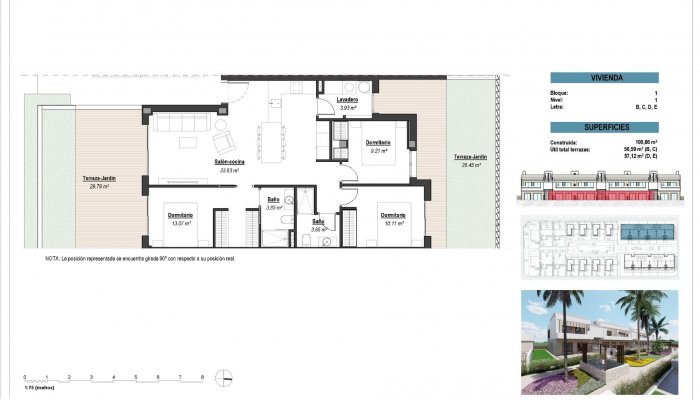 Nieuwbouw - Bungalow - Los Alcazares - Serena Golf