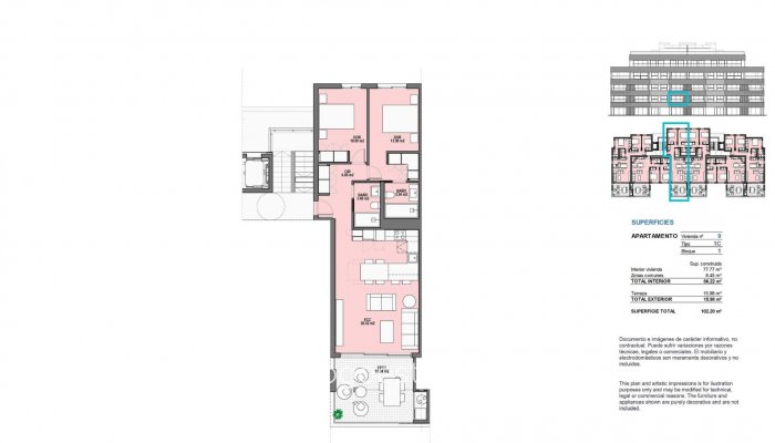 Nieuwbouw - Apartment - Torre - Pacheco - Santa Rosalia Lake And Life Resort