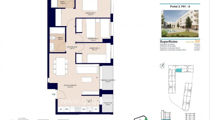 Nieuwbouw - Apartment - Alicante - San Agustín