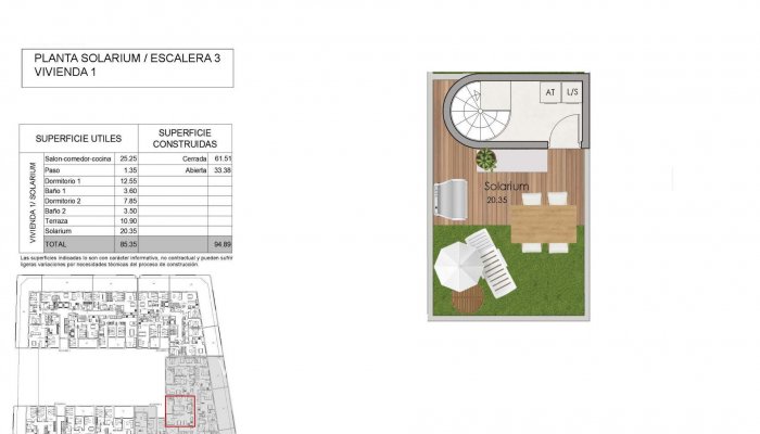 Nouvelle construction - Attique - Santa Pola - Estacion de autobuses