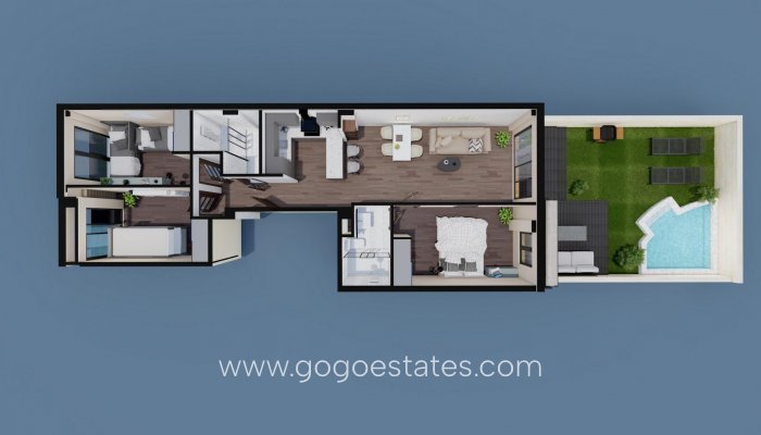 Nieuwbouw - Apartment - Pilar De La Horadada - pueblo